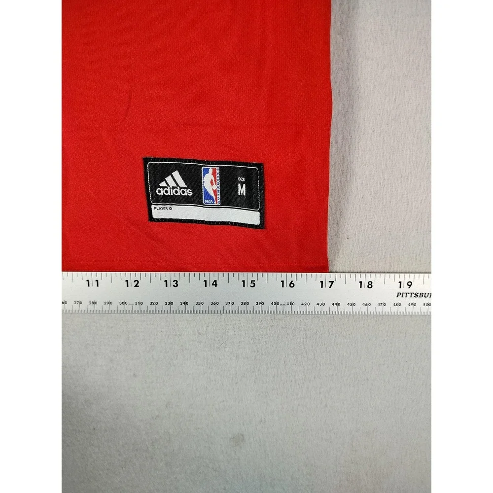 Houston Rockets Jersey Boys Medium Red NBA Basketball‎ James Harden 13 Adidas